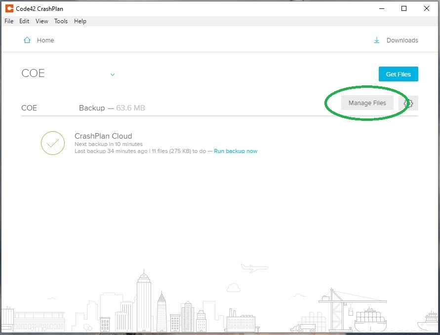 Installing and Using CrashPlan ServiceHub
