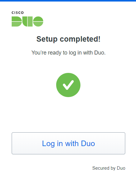 Green check over QR code after scanning code with smartphone